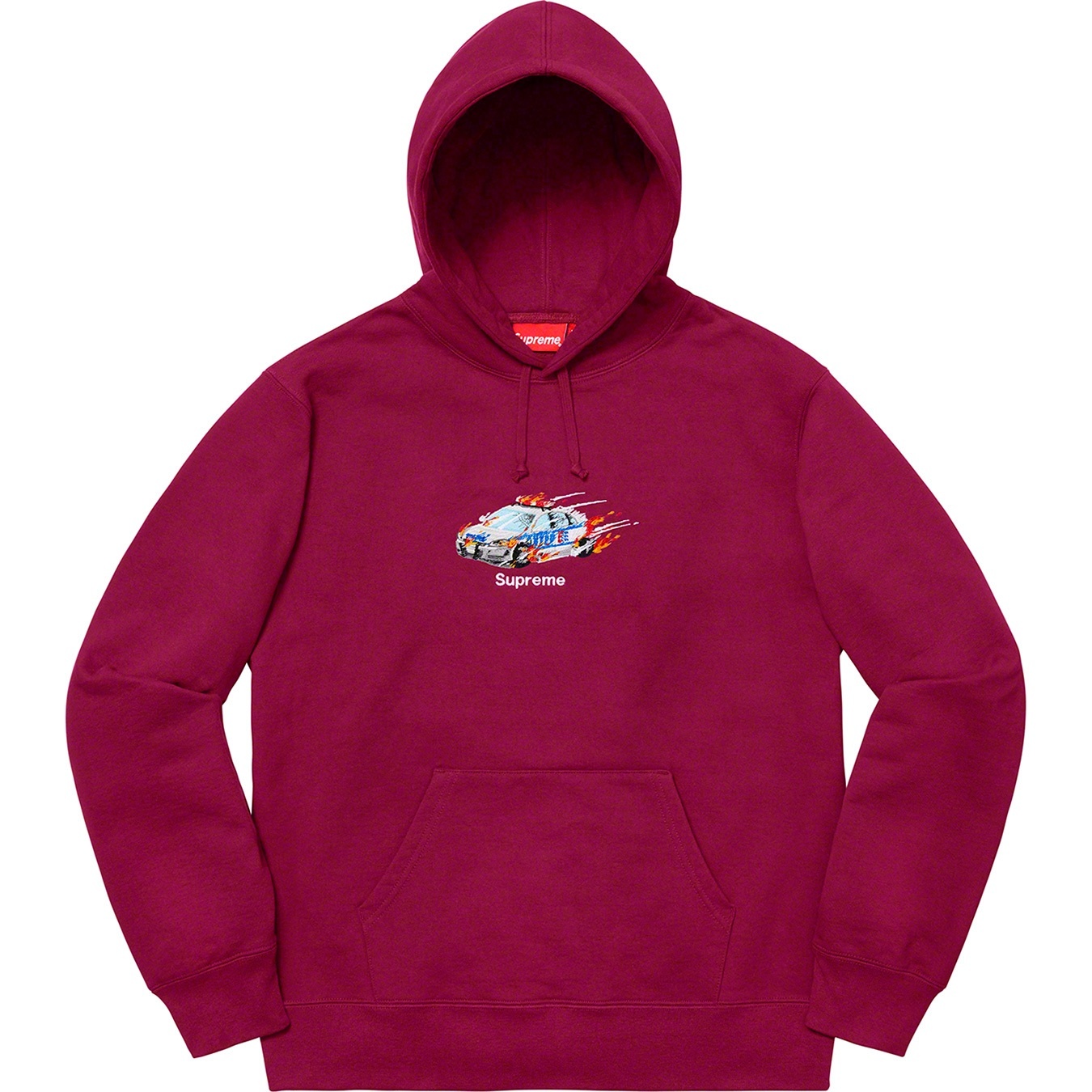 Cop Car Hooded Sweatshirt view 6